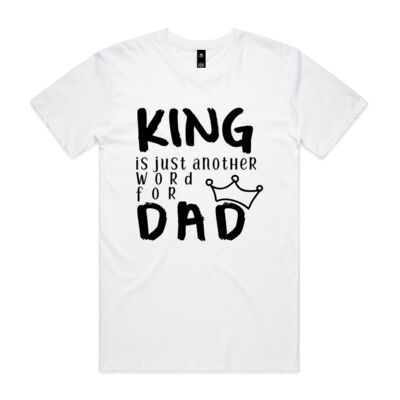 King is Just Another Name for Dad - Staple Tee Thumbnail