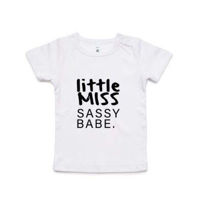 Little MISS Sassy Babe - Wee Tee Thumbnail
