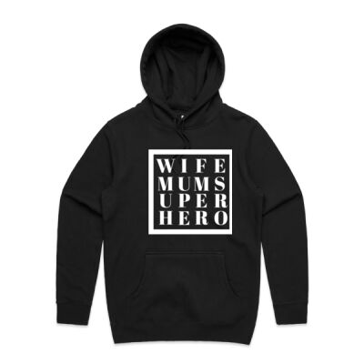 Wife Mum Superhero - Hood Thumbnail