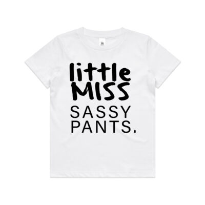 Little Miss Sassy Pants - Kids Tee Thumbnail