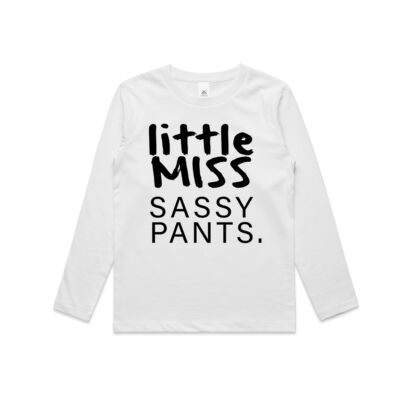 Little Miss Sassy Pants - Long Sleeve Tee Thumbnail