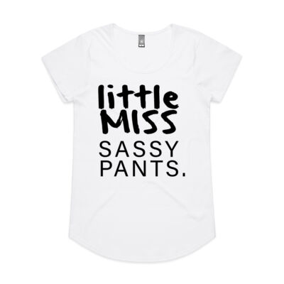 Little Miss Sassy Pants - Womans MALI Tee Thumbnail