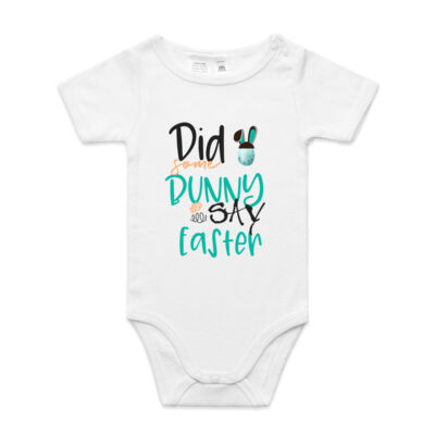 Did Some Bunny Say Easter Mini Me Onesie Thumbnail