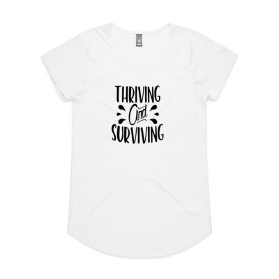 Thriving & Surviving - Woman's MALI Tee Thumbnail