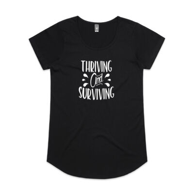 Thriving & Surviving - Woman's MALI Tee Thumbnail